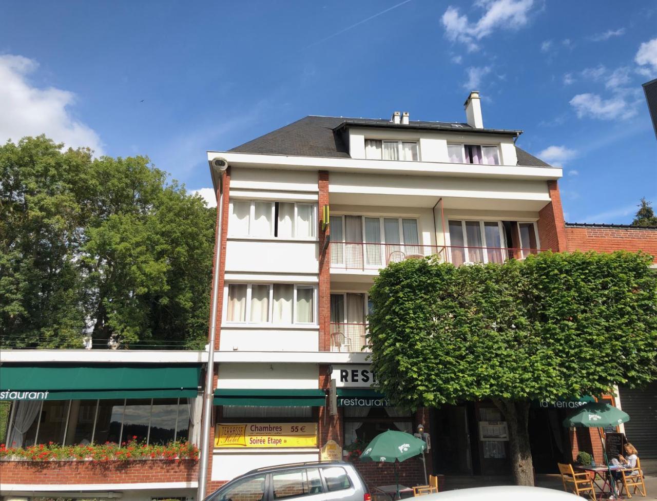 Logis Terrasse Hotel Lisieux Eksteriør bilde